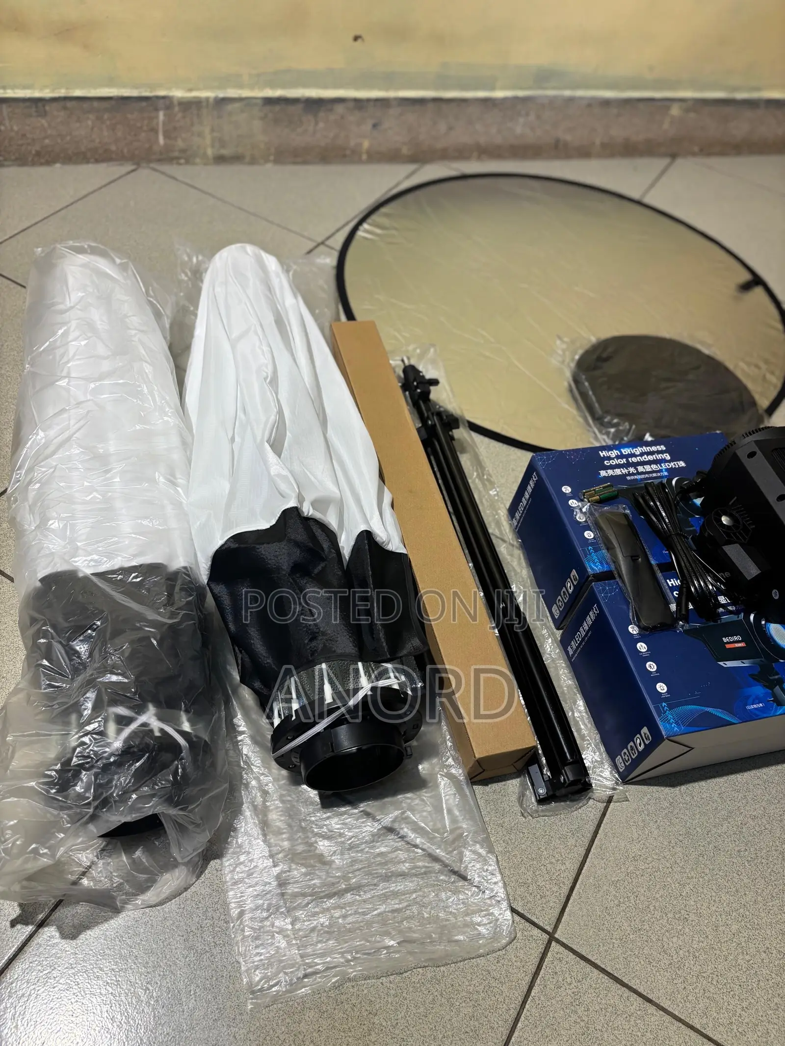 Bediro Led Full Light Kit Soft Box,Reflector,Stand Vyote Vipya Offa