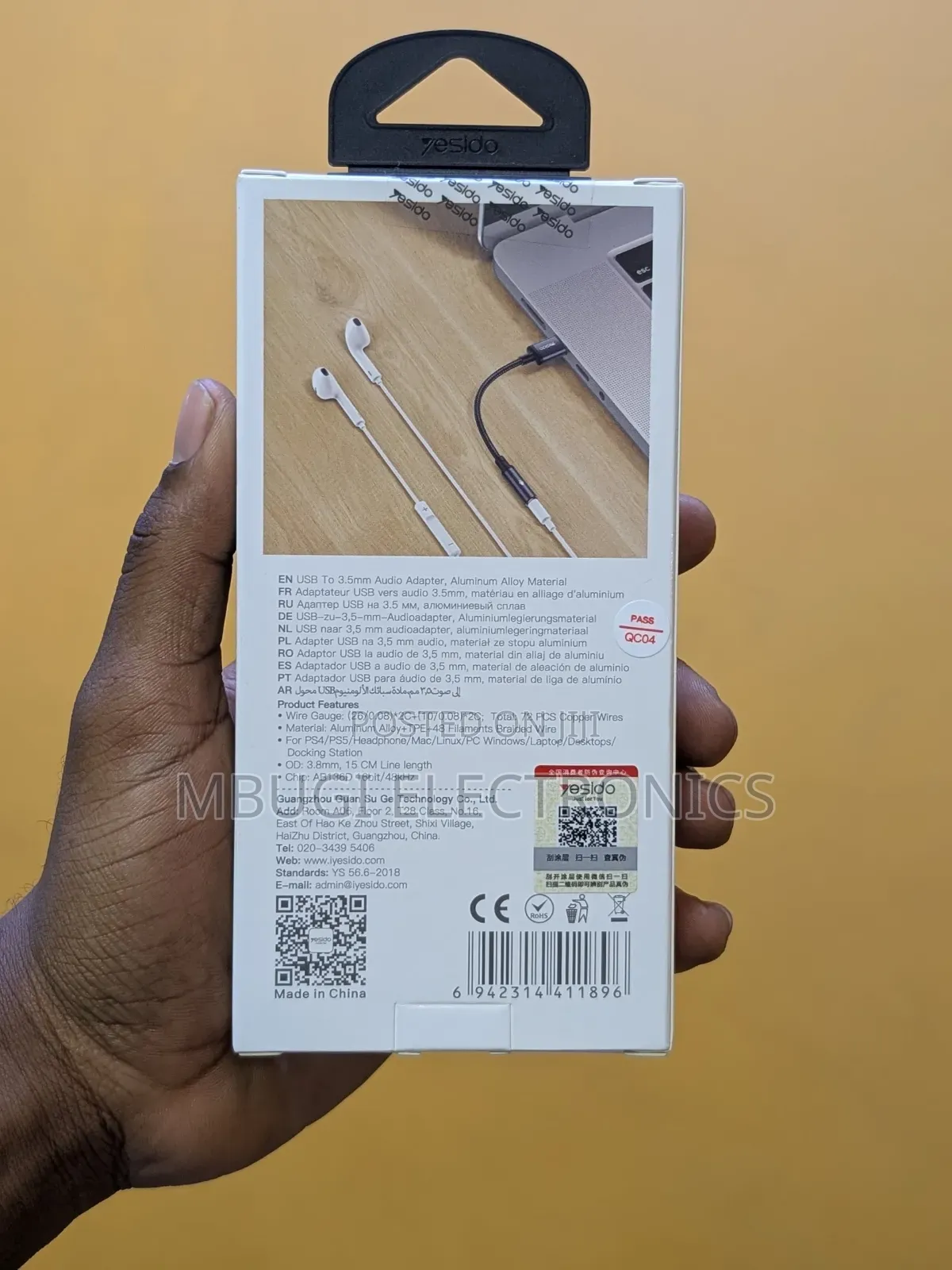 Usb to Aux Connector (Usb Audio Connector)