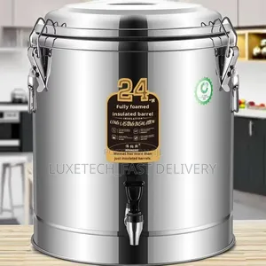 Stainless Steel Insulated Can 20-Litres for Tea, Coffee, Milk or Water