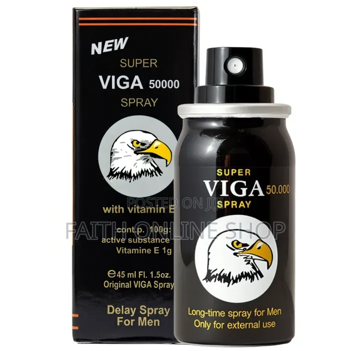 New Super Viga 50000 Delay Spray 45ml