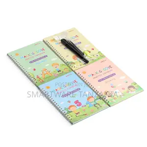 Magic Groove 4-book Preschool Copybook Set Alphabet Drawing