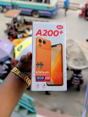 New Itel A200+ 128 GB Orange