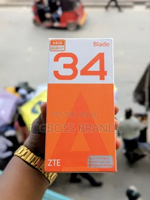New ZTE Blade A34 64 GB Black