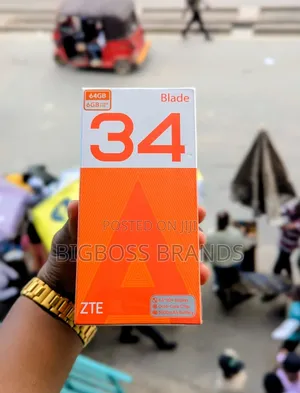 New ZTE Blade A34 64 GB Black