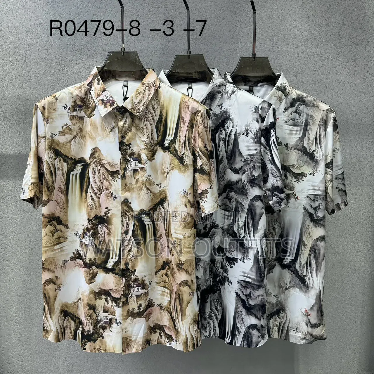 Shati Au Mashati Ya Mikono Mifupi Very Classic or Beautiful Shirts