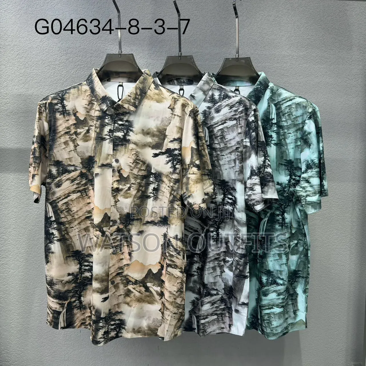 Shati Au Mashati Ya Mikono Mifupi Very Classic or Beautiful Shirts