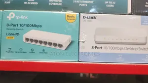 Desktop Switch 8 Ports 10/100mbps