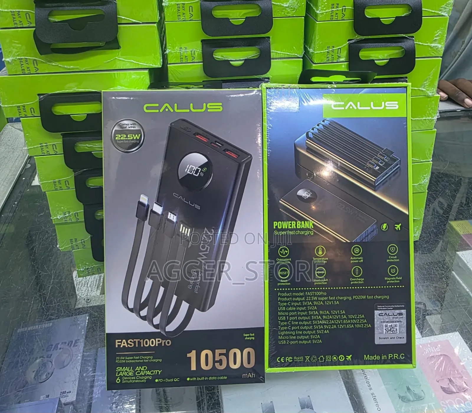 Calus Fast100pro 10000mah Portable Powerbank