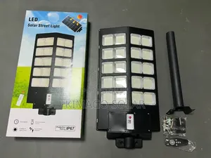 500w All in One Solar Street Light Inakuja Na Remote Bracket