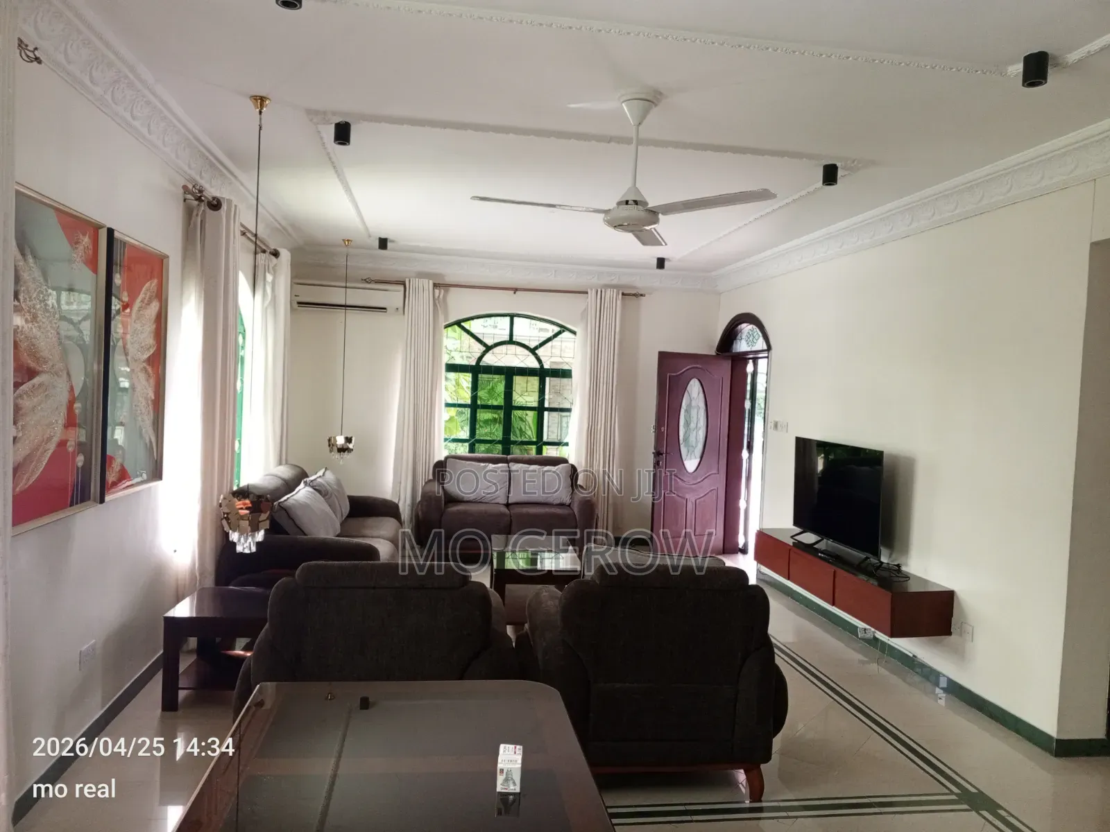 Furnished 4bdrm Villa in Masaki for rent