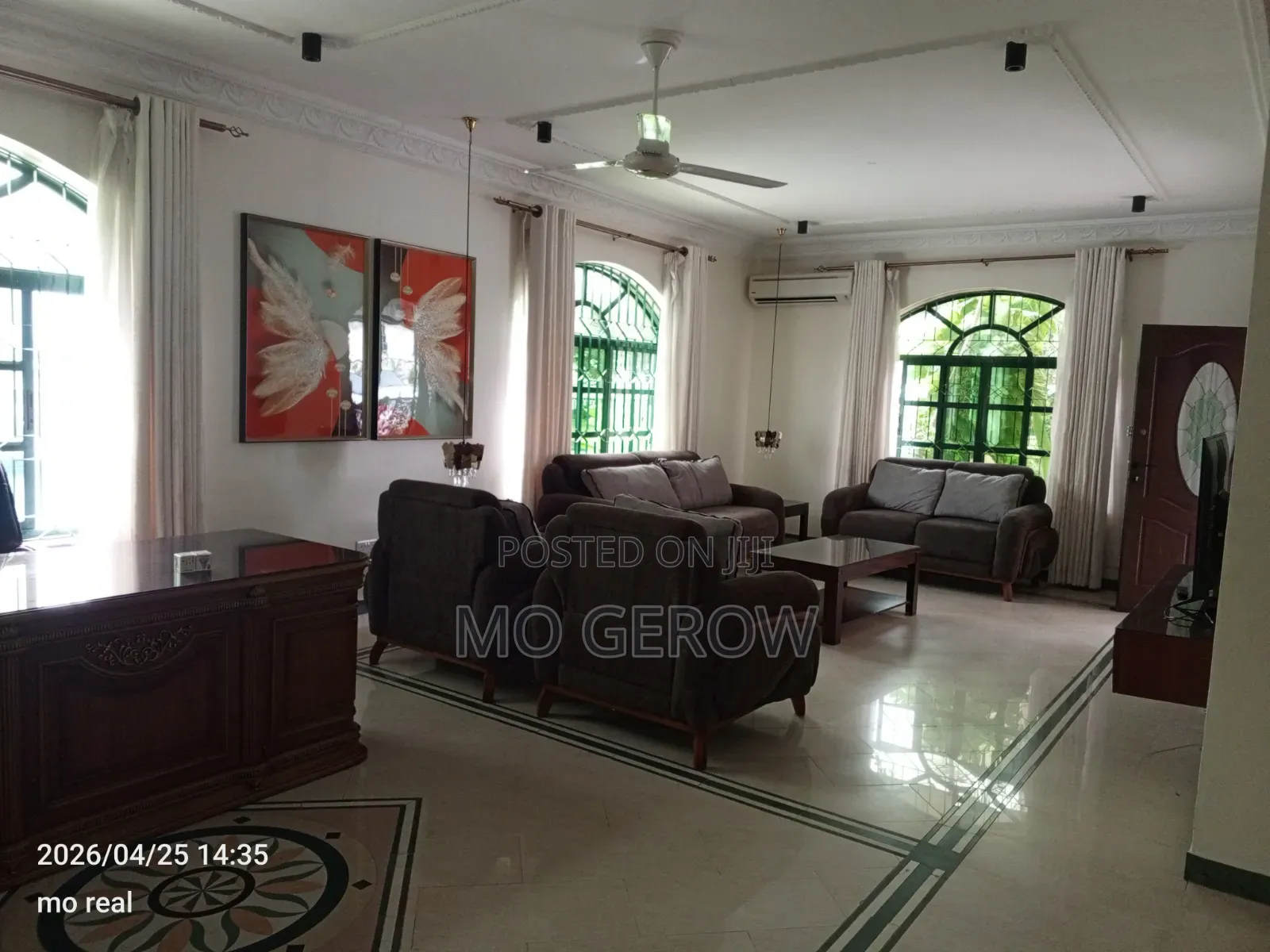 Furnished 4bdrm Villa in Masaki for rent