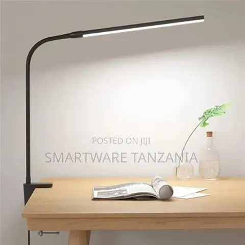 Single Bar Led Desk Lamp Flexible Gooseneck Clamp Reading