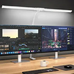 Dual Bar Led Monitor Lamp Clamp Wide Coverage Dual Screen