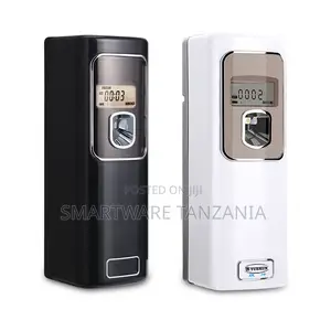 Yuekun LCD Automatic Aerosol Dispenser Black White Timer Set