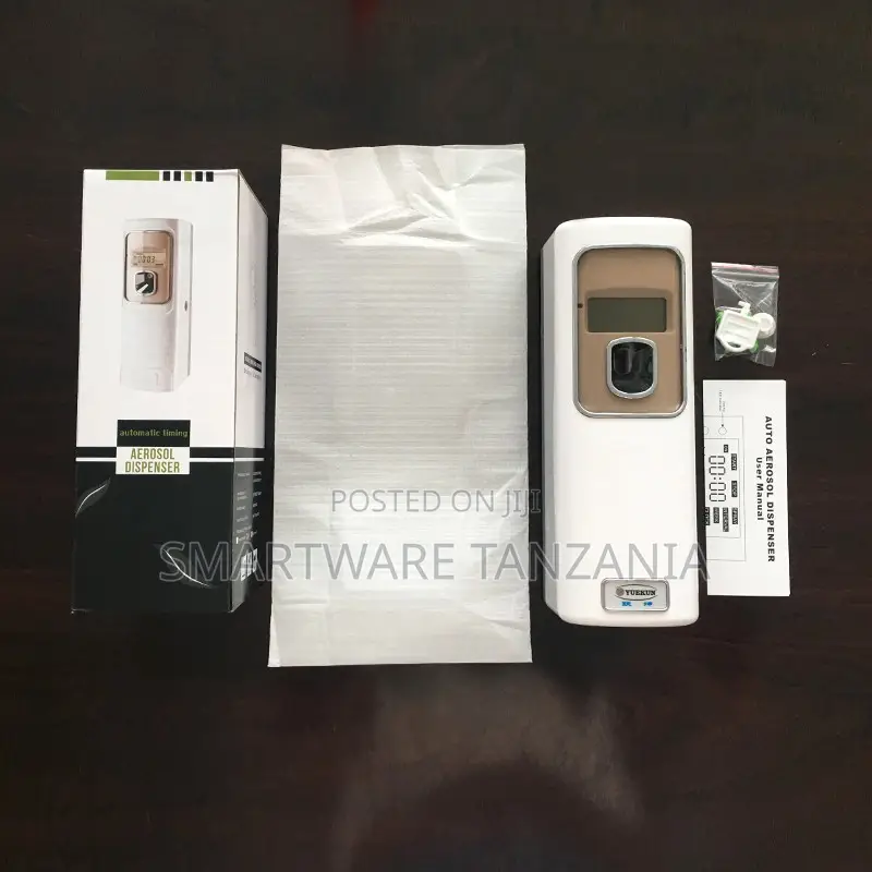 Yuekun Auto Aerosol Dispenser White LCD Timer Complete Kit