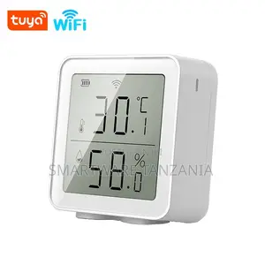 Tuya Wifi Smart Thermometer Hygrometer With Lcd Screen