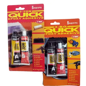 Baqiang 3-ton Quick Epoxy Adhesive Ab Glue 4 Min Set