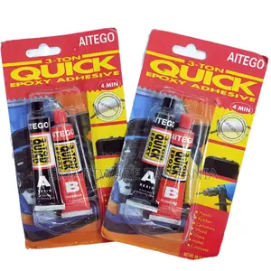 Aitego 3-Ton Quick Epoxy Adhesive Ab Glue 4 Min Two Pack
