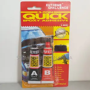 Alteco 3-Ton Quick Epoxy Adhesive 4 Min Ab Glue Extreme