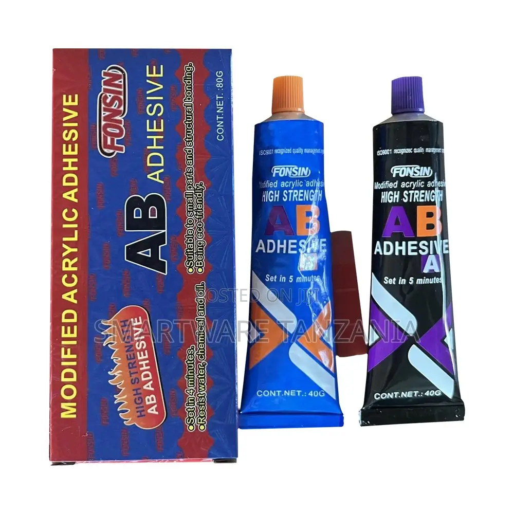 Fonsin High Strength Ab Adhesive Modified Acrylic 80g Set