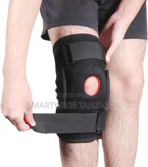 Adjustable Knee Support Brace Open Patella With Velcro Strap
