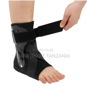Ankle Brace Rigid Side Support Adjustable Wrap Sprain Guard