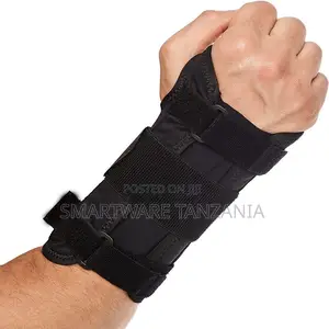 Wrist Support Brace Rigid Splint Velcro Strap Carpal Guard