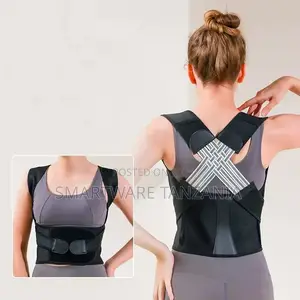 Posture Corrector Back Brace Cross Strap Support For Women