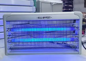Kill Pest Uv Bug Zapper Flat Panel Insect Killer Blue Light