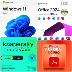 Windows 11 Pro 2026 + Microsoft Office 2024 + Kaspersky Standard 2026