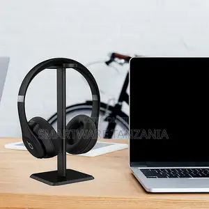 Black Aluminum Headphone Stand Desk Display Holder Office