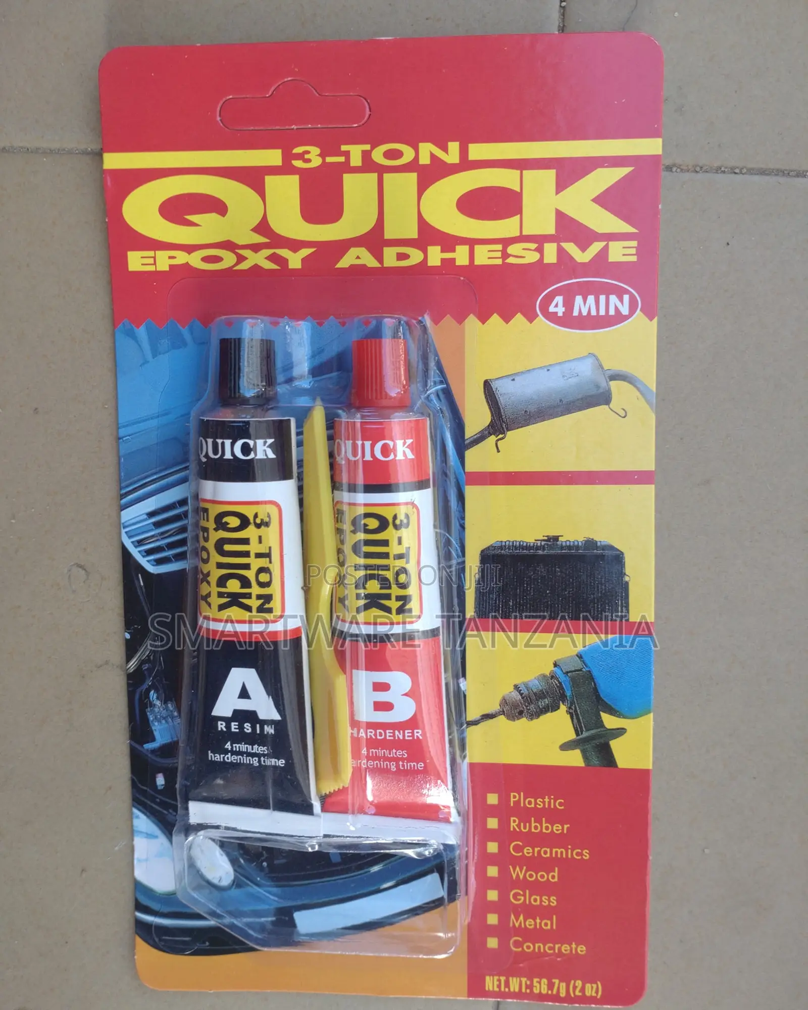 Fonsin 5-min Quick Epoxy Adhesive Ab Glue Resin Hardener