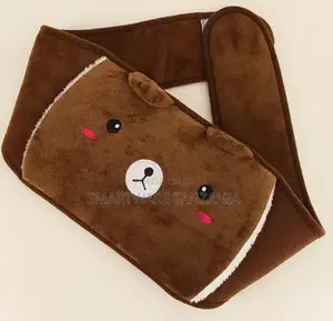 Brown Bear Hot Water Bottle Waist Wrap Plush Cover Cute