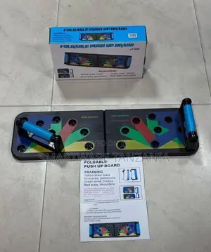 Foldable Push Up Board Color Coded Muscle Training System
