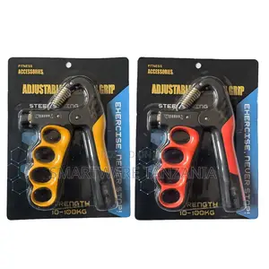 Adjustable Hand Grip Strengthener 10-100kg Steel Spring Gym