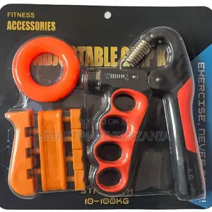Adjustable Grip Strengthener Kit 3-piece Set Ring Finger Gym
