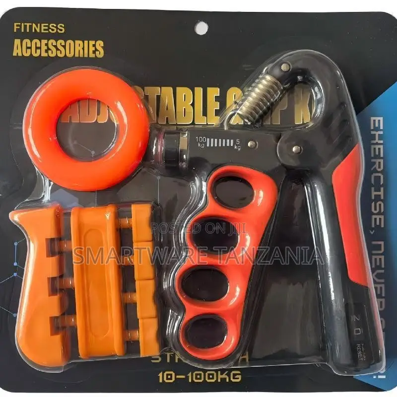Adjustable Grip Strengthener Kit 3-piece Set Ring Finger Gym