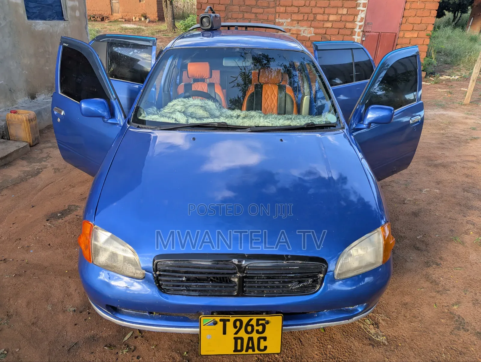 Toyota Starlet 1997 Blue