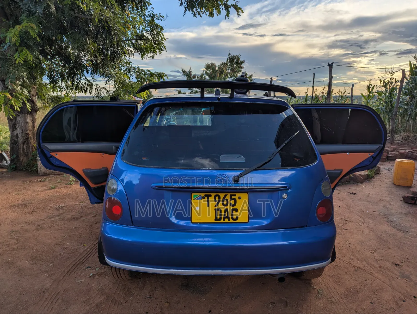 Toyota Starlet 1997 Blue
