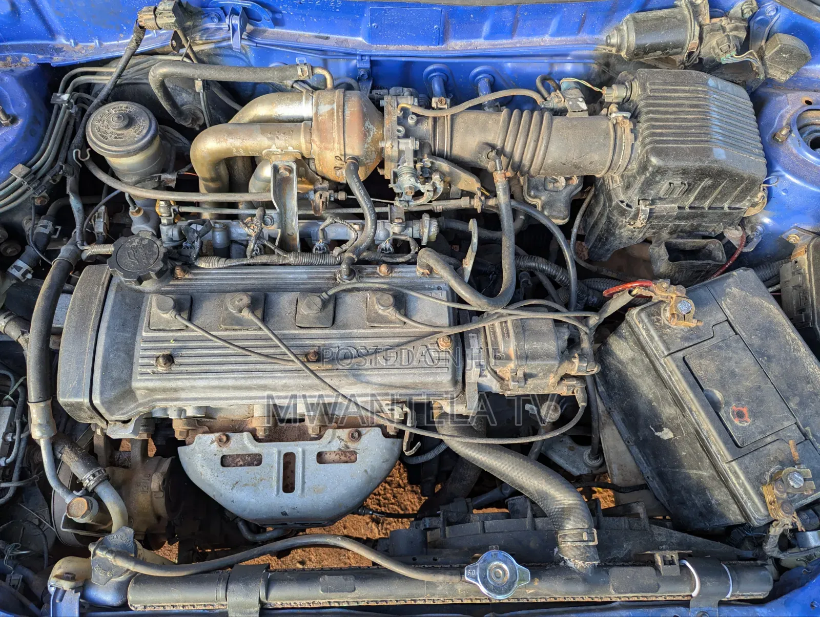 Toyota Starlet 1997 Blue