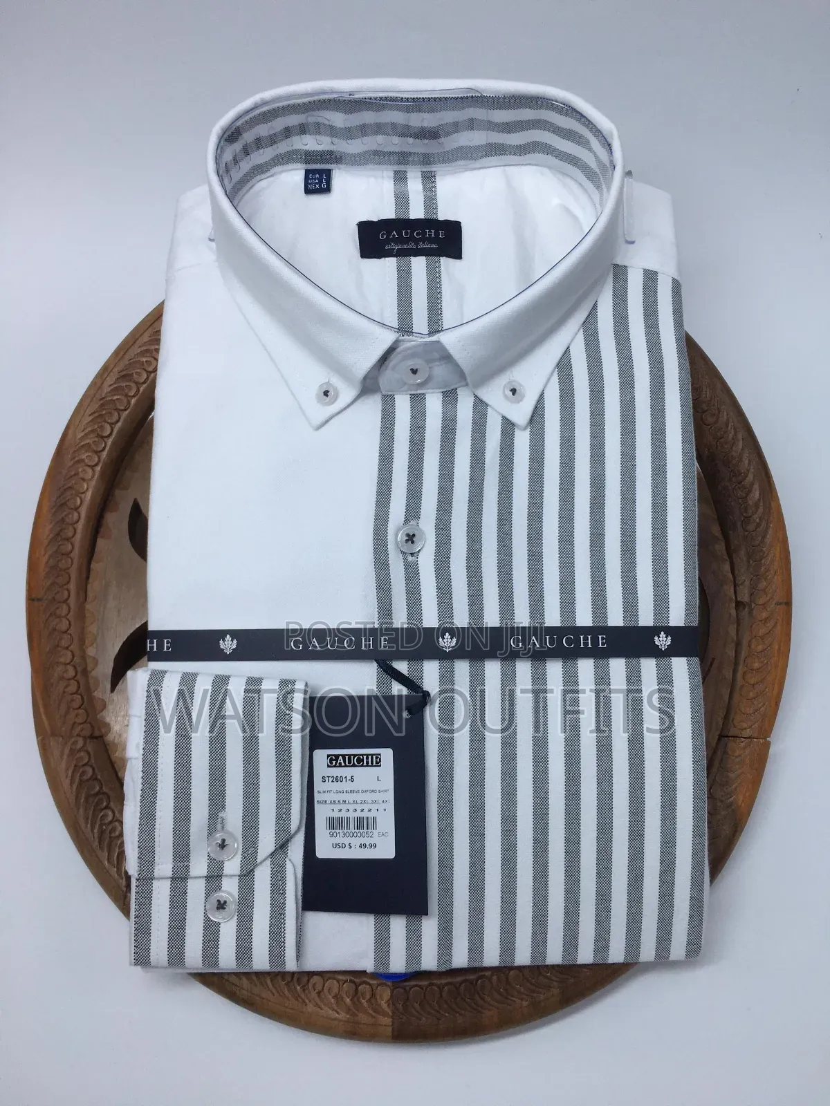 Men's New and Original Shirts Gauche Smartly and Clearly Branded