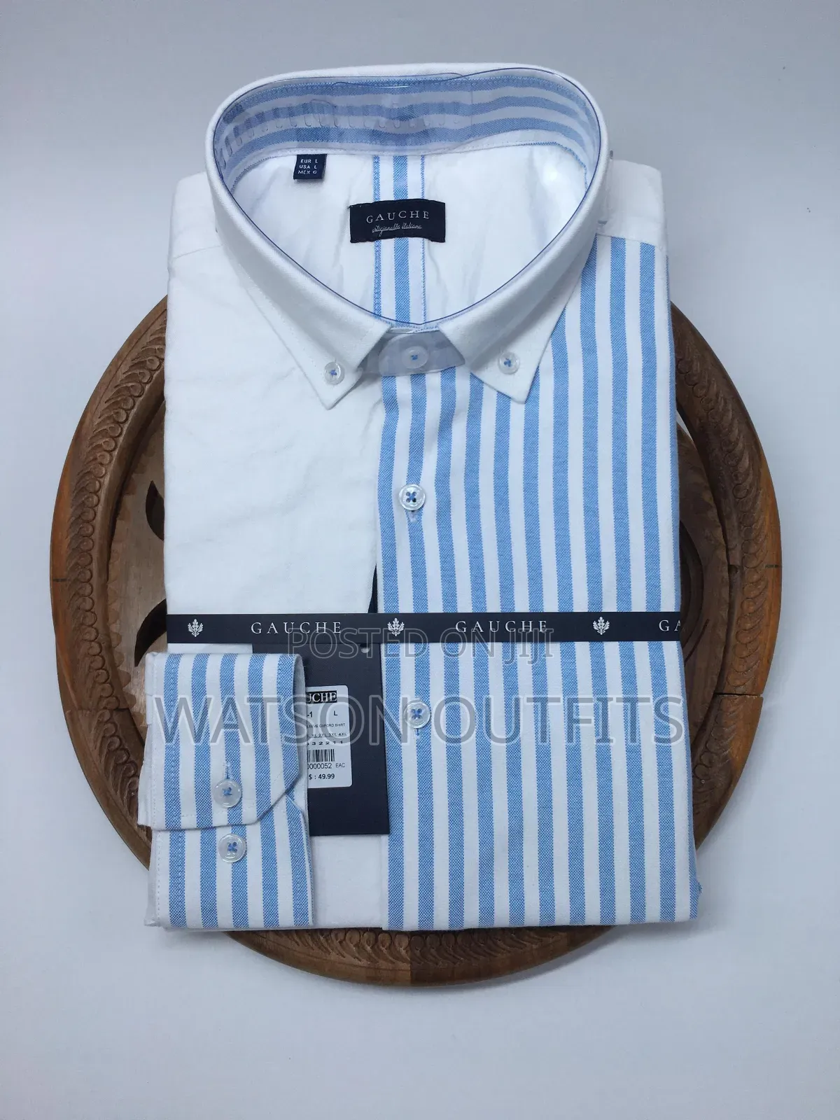 Men's New and Original Shirts Gauche Smartly and Clearly Branded