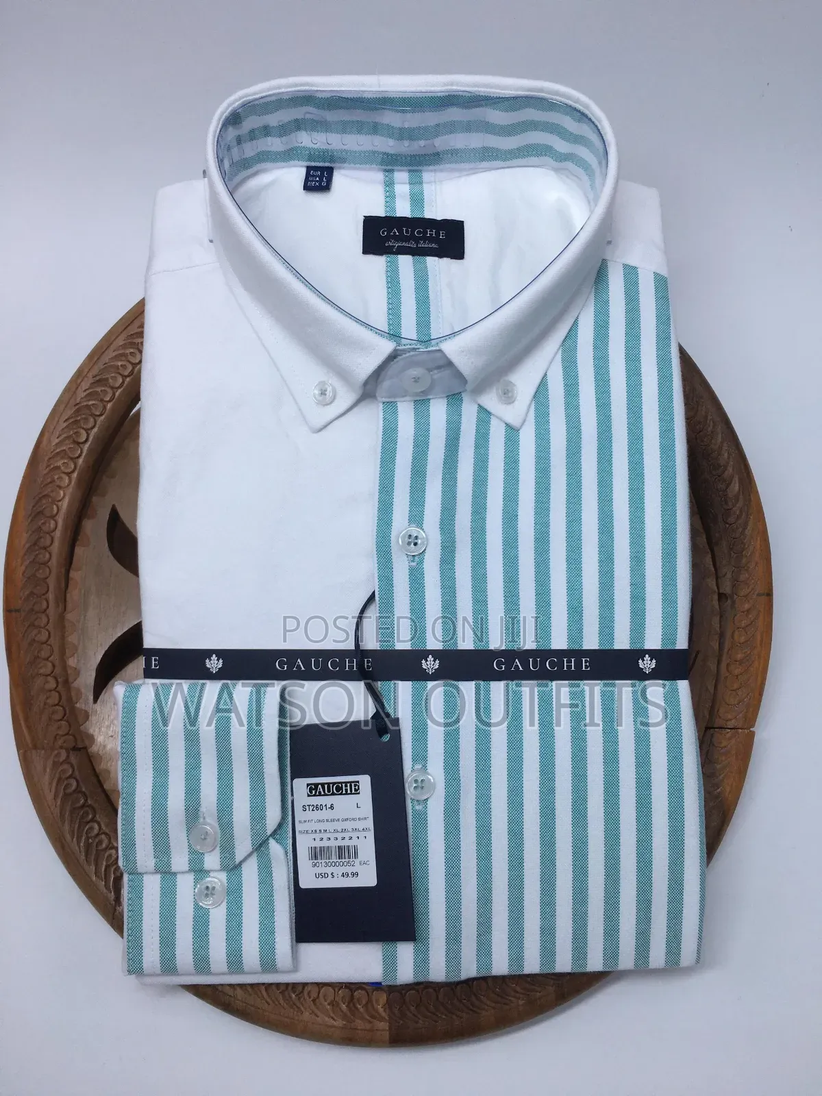 Men's New and Original Shirts Gauche Smartly and Clearly Branded