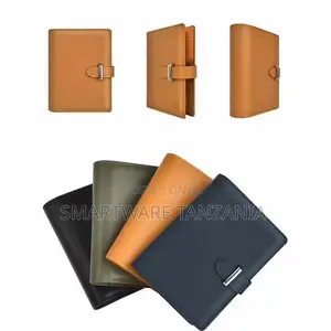 Wiwu Ambassador Passport Wallet Rfid Navy Blue Leather Wallet