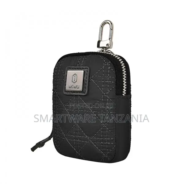 Wiwu Q-pouch Mini Navy Blue Quilted Pouch Water Resistant