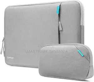 Tomtoc Laptop Sleeve Gray With Front Pocket 13 14 Inch Bag