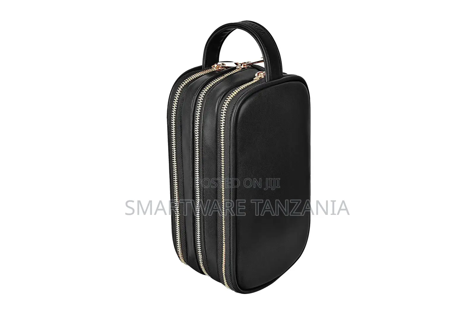 Wiwu Salem Lux Tri Compartment Black Leather Organizer Case