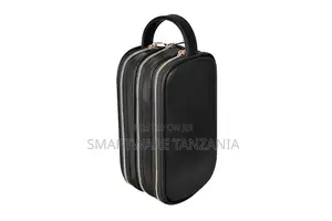 Wiwu Salem Lux Tri Compartment Black Leather Organizer Case