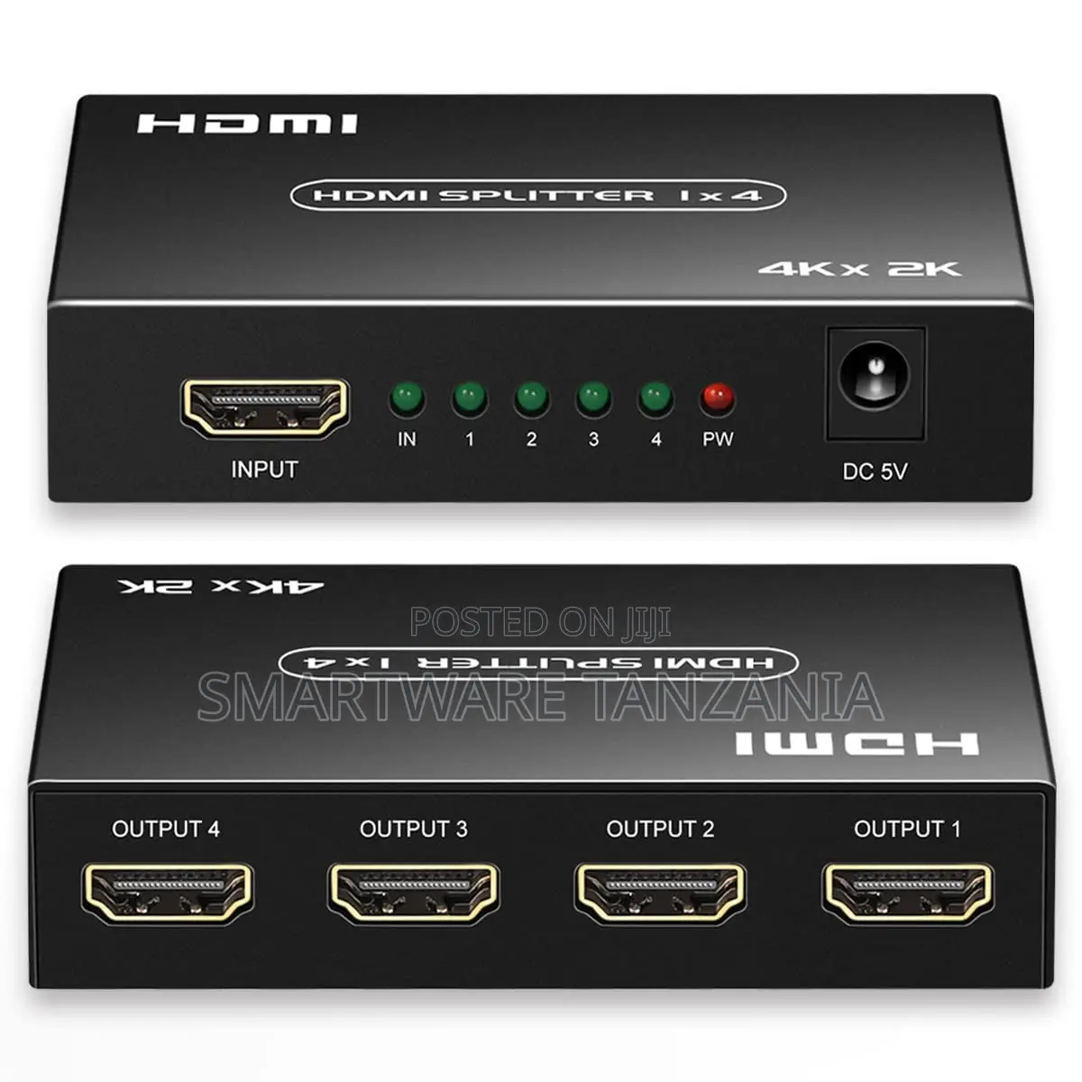Hdmi 1x4 Splitter 3d One Input Four Output Displays