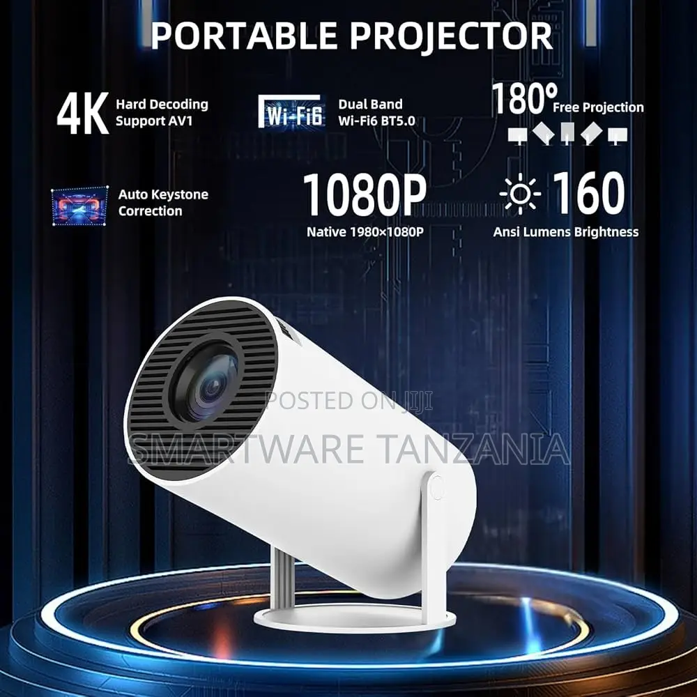 2 In 1 Wireless Game Projector Wi-fi 6 With 2 Controllers